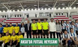 Aksu’da futsal heyecanı