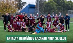Antalya derbisinde kazanan Akra SK oldu
