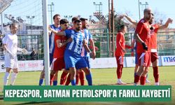 Kepezspor, Batman Petrolspor’a farklı kaybetti: 1-4