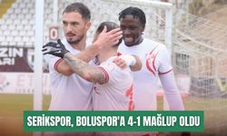 Serikspor, Boluspor'a 4-1 mağlup oldu