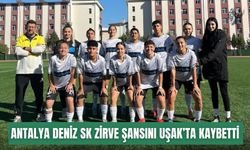 Antalya Deniz SK zirve şansını Uşak’ta kaybetti