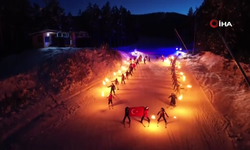 Sarıkamış kayak sezonuna "Merhaba" dedi