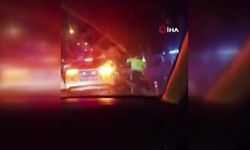 Aracını polisin üzerine süren sürücü tutuklandı