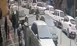 Otoparka dönen otomobil ile motosiklet çarpıştı: 1 yaralı