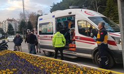 İki motosiklet çarpıştı: 1 yaralı