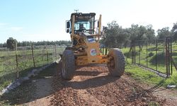 Kirişçiler Mahallesi'nde yol çalışmaları