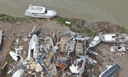 Aksu'da sel ve hortum felaketi