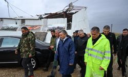 Vali Şahin: "Seralar ciddi hasar gördü, bir kişi yaralandı"