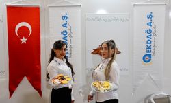 Kurutma tesisinde üretilen ürünler fuarda tanıtıldı