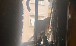 Serik'te ev yangını
