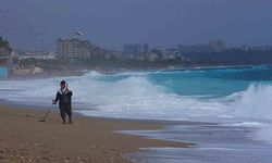 Define avcıları fırtınada iş başında!