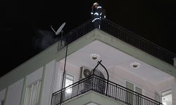 Kepez'de baca yangını panik yarattı