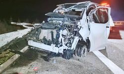 Altın yüklü zırhlı araç takla attı: 11 kilo altın sırra kadem bastı