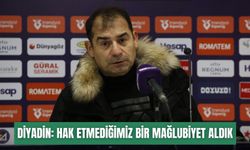 Metin Diyadin: Hak etmediğimiz bir mağlubiyet aldık