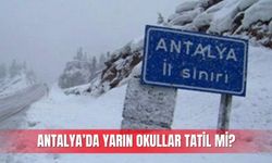 Antalya’da yarın okullar tatil mi?
