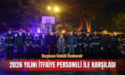 Başkan Vekili Özdemir, 2026 yılını itfaiye personeli ile karşıladı