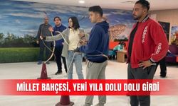 Millet Bahçesi, yeni yıla dolu dolu girdi