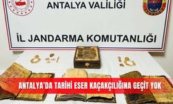 Antalya’da tarihi eser kaçakçılığına geçit yok