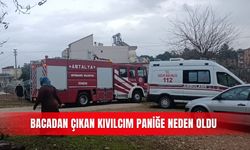 Bacadan çıkan kıvılcım paniğe neden oldu