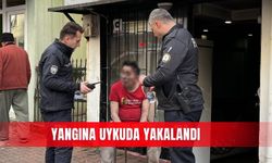 Yangına uykuda yakalandı