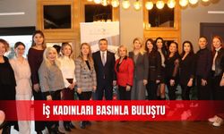 İş kadınları basınla buluştu
