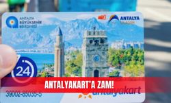 Antalyakart’a zam!