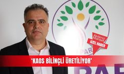 ‘Kaos bilinçli üretiliyor’