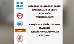 Dört örgütten ortak deklarasyon: ‘Orta Doğu’nun kaderi karanlığa teslim edilemez’