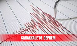 Çanakkale'de deprem