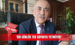 'Bir günlük ter sofraya yetmiyor’