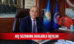 Kış sezonunu dualarla açtılar