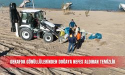 DEKAFOK gönüllülerinden doğaya nefes aldıran temizlik