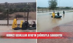 Kırmızı Kasklılar AFAD’ın çağrısıyla sahadaydı