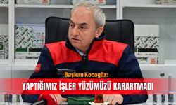 Başkan Kocagöz: Yaptığımız işler yüzümüzü karartmadı