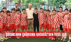 Çocukların çağrısına Kocagöz’den yeşil ışık