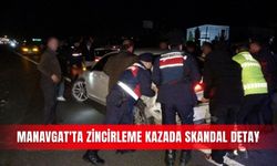Manavgat'ta zincirleme kazada skandal detay