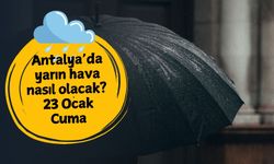 Antalya'da cuma gününe dikkat! Şiddetli sağanak ve fırtına geliyor: Antalya 23 Ocak Cuma hava durumu