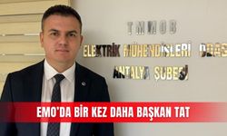 EMO’da bir kez daha başkan Tat