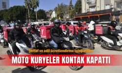 Şeffaf ve adil ücretlendirme talep ettiler: Moto kuryeler kontak kapattı