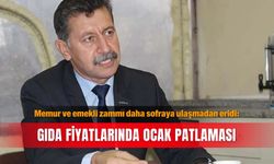 Memur ve emekli zammı daha sofraya ulaşmadan eridi: Gıda fiyatlarında ocak patlaması