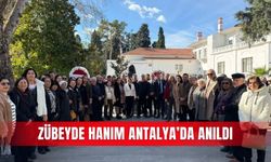 Zübeyde Hanım Antalya’da anıldı