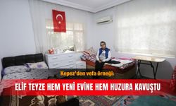 Kepez’den vefa örneği: Elif teyze hem yeni evine hem huzura kavuştu