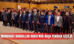 Manavgat Bakkallar Odası'nda Akça yeniden seçildi