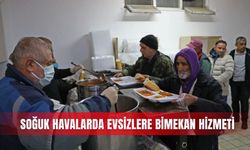 Soğuk havalarda evsizlere BİMEKAN hizmeti