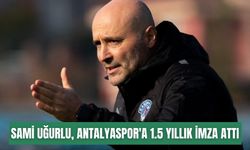 Sami Uğurlu, Antalyaspor'a 1.5 yıllık imza attı