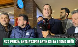 Rıza Perçin: Antalyaspor artık kolay lokma değil