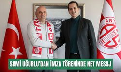 Sami Uğurlu’dan imza töreninde net mesaj: Bu kadroyla başarılı olacağız