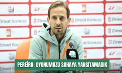 Pereira: Oyunumuzu sahaya yansıtamadık