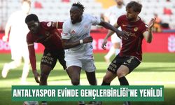 Antalyaspor evinde Gençlerbirliği’ne yenildi