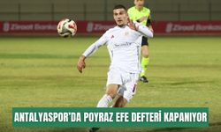 Antalyaspor’da Poyraz Efe Yıldırım defteri kapanıyor